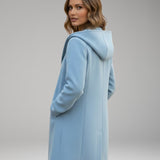 Oversized Lapel Coat | Relaxed Structure with Hidden Closure