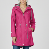 Water-Resistant Long Raincoat | Functional Coverage with a Defined Silhouette