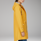 Water-Resistant Long Raincoat | Functional Coverage with a Defined Silhouette