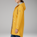 Water-Resistant Long Raincoat | Functional Coverage with a Defined Silhouette