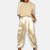 Relaxed Fit Two-Piece Loungewear Set | Effortless Comfort, All-Day Style