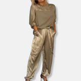 Relaxed Fit Two-Piece Loungewear Set | Effortless Comfort, All-Day Style