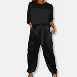 Relaxed Fit Two-Piece Loungewear Set | Effortless Comfort, All-Day Style