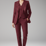 Three-Piece Tailored Suit Set | Professional Power Dressing