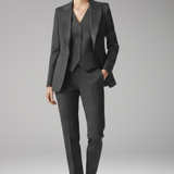 Three-Piece Tailored Suit Set | Professional Power Dressing