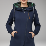 Hooded Quilted Winter Jacket | Structured Warmth with Practical Design