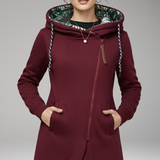 Hooded Quilted Winter Jacket | Structured Warmth with Practical Design