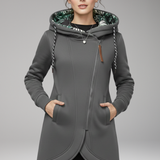 Hooded Quilted Winter Jacket | Structured Warmth with Practical Design