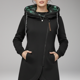 Hooded Quilted Winter Jacket | Structured Warmth with Practical Design