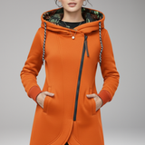 Hooded Quilted Winter Jacket | Structured Warmth with Practical Design