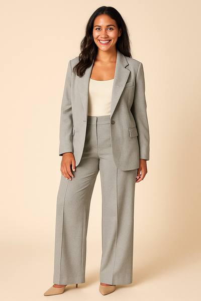 Isla™ | Elegant Two-Piece Blazer & Trousers Set