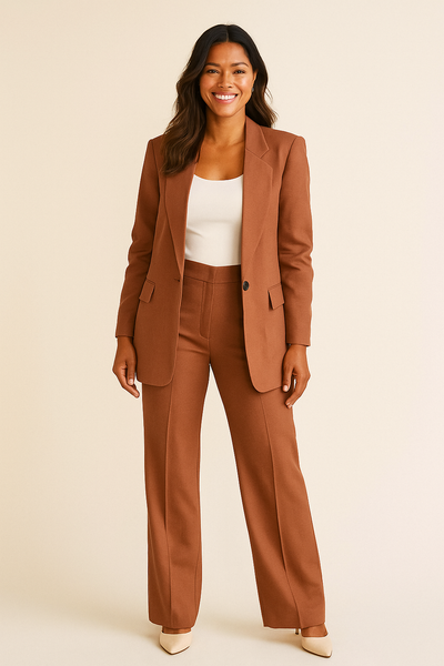 Isla™ | Elegant Two-Piece Blazer & Trousers Set