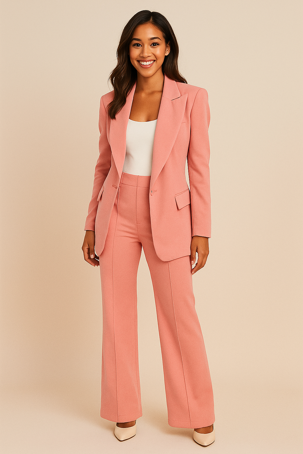 Isla™ | Elegant Two-Piece Blazer & Trousers Set