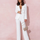 Classic Two-Piece Blazer Set | Timeless Professional Style