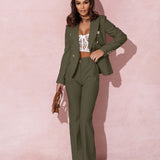Classic Two-Piece Blazer Set | Timeless Professional Style