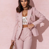 Classic Two-Piece Blazer Set | Timeless Professional Style