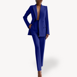 Women's Double-Breasted Blazer Set | Professional Elegance for Every Occasion