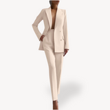 Women's Double-Breasted Blazer Set | Professional Elegance for Every Occasion