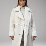 Women's Long Faux Fur Coat | Luxurious Warmth with Elegant Sophistication