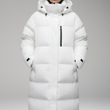 Women's Full-Length Puffer Jacket with Hood | Ultimate Warmth, Modern Style