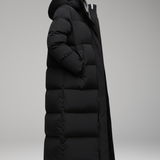 Women's Full-Length Puffer Jacket with Hood | Ultimate Warmth, Modern Style