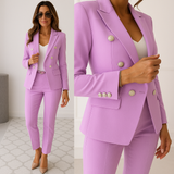 Women's Two-Piece Blazer Set | Professional Elegance and All-Day Comfort