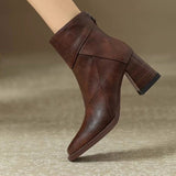 Women's Comfort Boots – Cushioned Insole Everyday Ankle Boots