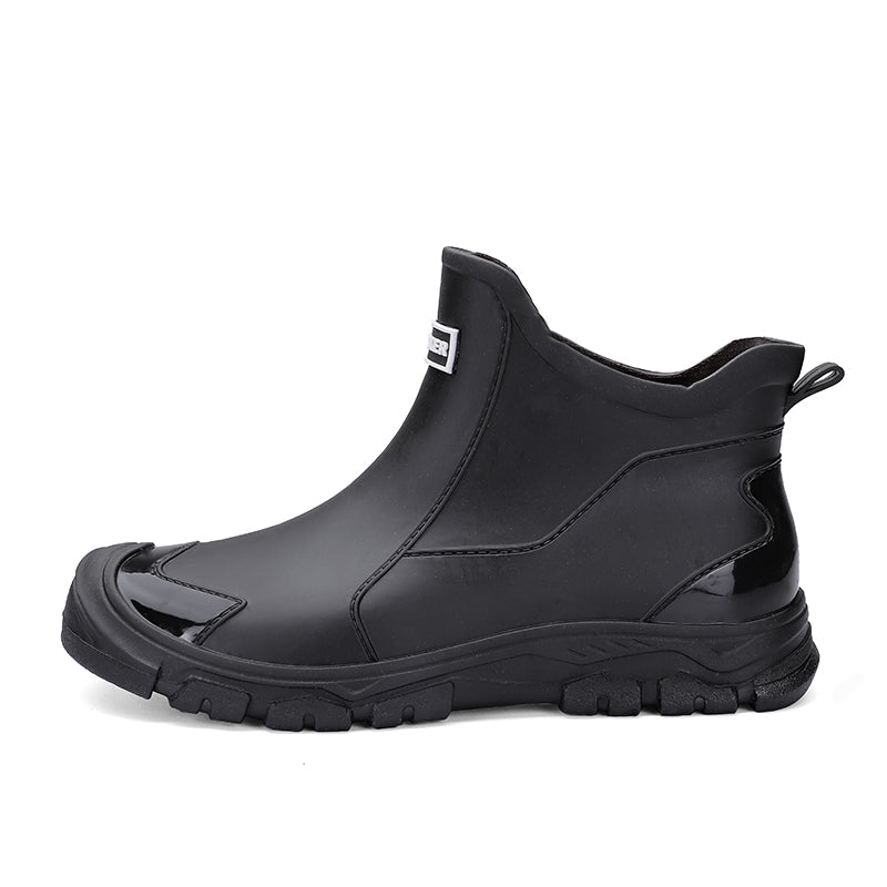 Men's Rain Boots - Waterproof Wellington Boots for Wet Weather