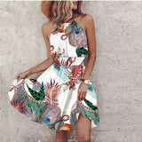 Boho Halter Dress | Free-Spirited Elegance, Effortless Flow