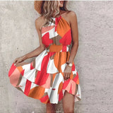 Boho Halter Dress | Free-Spirited Elegance, Effortless Flow