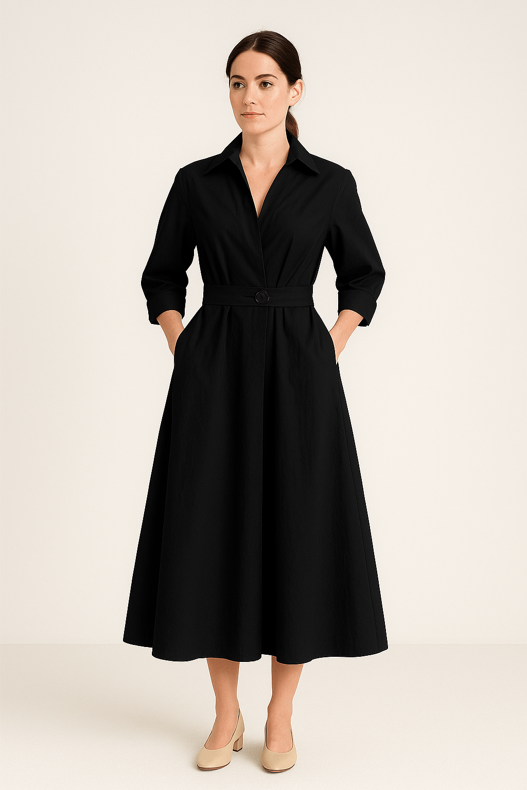 Charlotte™ | Effortless Cotton Shirt Dress