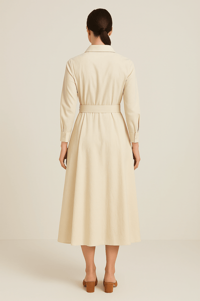 Charlotte™ | Effortless Cotton Shirt Dress