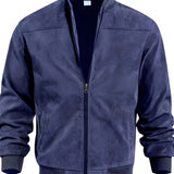 Men's Lightweight Zip-Up Jacket - Everyday Casual Layer