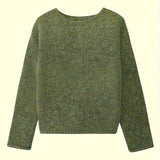 Women's Crew Neck Jumper – Relaxed Fit Everyday Knitted Top