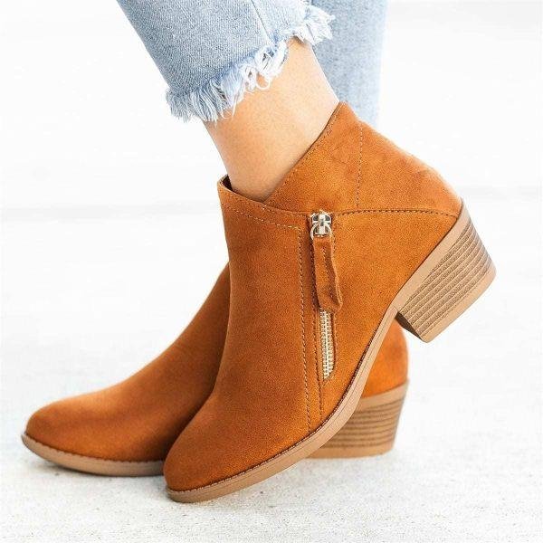 Women's Comfort Boots - Supportive Everyday Casual Walking Shoes