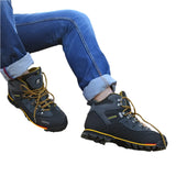 Men's Hiking Shoes - Rugged Outdoor Trail Shoes with Grip Sole