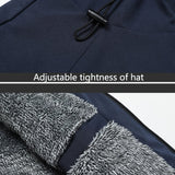 Men's Winter Hooded Jacket – Zip Front Casual Everyday Layer