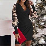 Wrap Dress with Elegant Sleeves | Sophisticated Style, Timeless Appeal