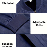 Men's Lightweight Zip-Up Jacket - Everyday Casual Layer