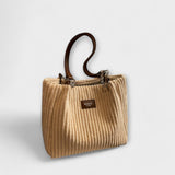 Ribbed Shoulder Bag | Urban Edge, Effortless Elegance