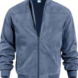Men's Lightweight Zip-Up Jacket - Everyday Casual Layer