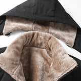 Men's Padded Hooded Coat – Insulated Winter Outerwear for Daily Wear