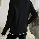 Women's Christmas Jumper – Snowflake Knit Festive Pullover