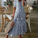 Boho Maxi Dress | Flowing Silhouette, Timeless Style