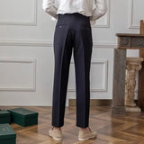 Men's Business Pleated Pants | Sophisticated Comfort