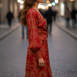 Elegant Midi Dress | Refined Silhouette, Effortless Comfort