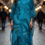 Chiffon Maxi Dress | Ethereal Flow, Effortless Elegance