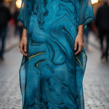Chiffon Maxi Dress | Ethereal Flow, Effortless Elegance