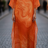 Chiffon Maxi Dress | Ethereal Flow, Effortless Elegance