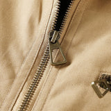 Men's Shirt-Collar Utility Zip Jacket - Everyday Casual Layer